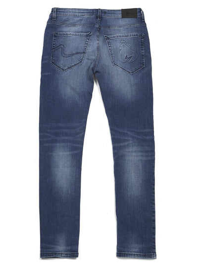 Ape Embossed Jeans  Stone Wash