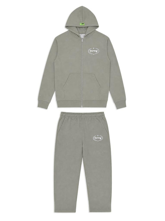 Money Laurel Sig Zip Hood Tracksuit Khaki