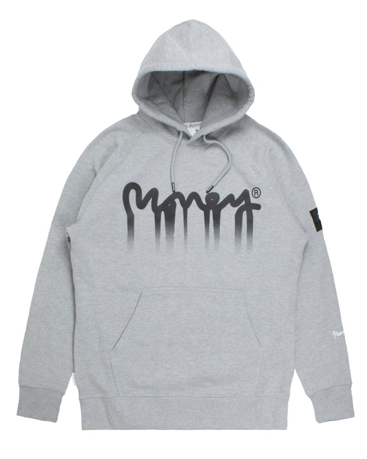 Drip Fade Hood Grey Melange