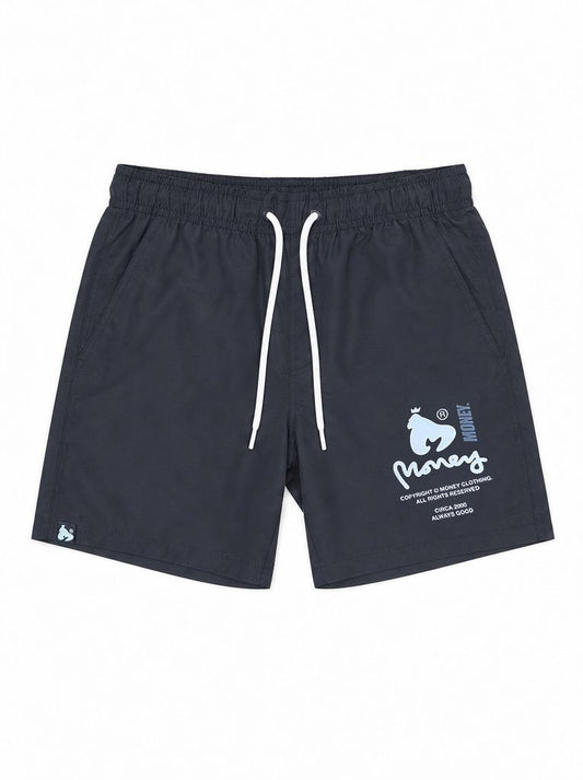 Money Junior Copyright Swim Shorts Black