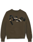 Big Sig Chenille Crew Sweat Tan