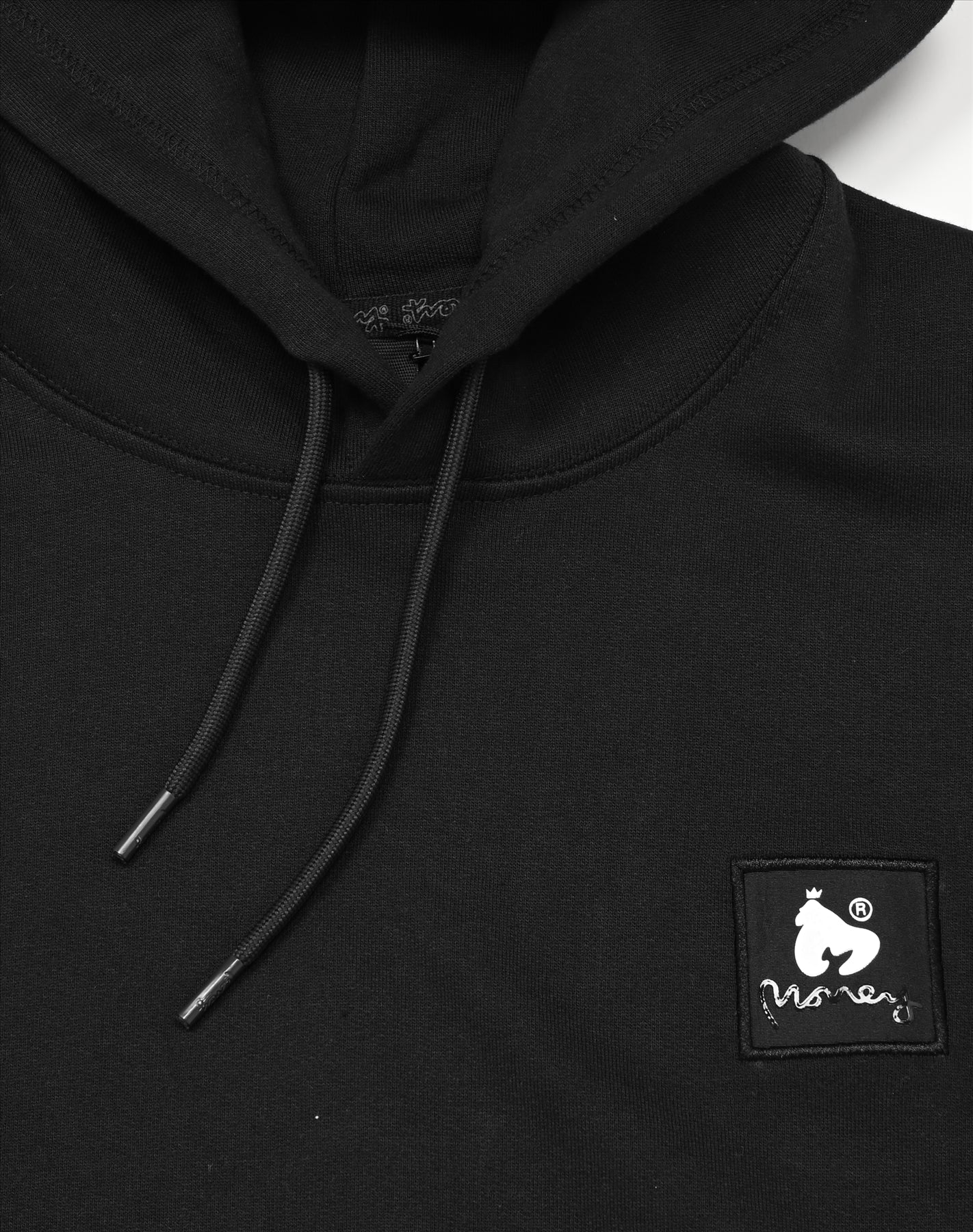 Combo Patch Hood Black