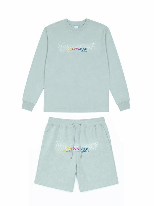 Money Vice Crew Co-ord Mint