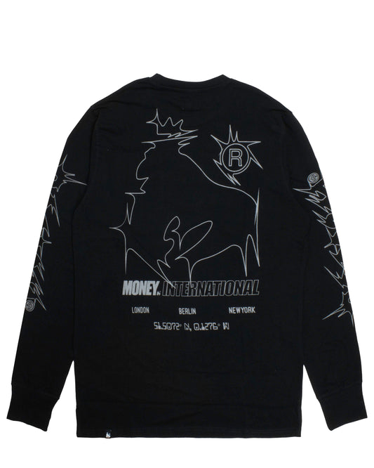 Sig Ape Barb Long Sleeve Tee Black