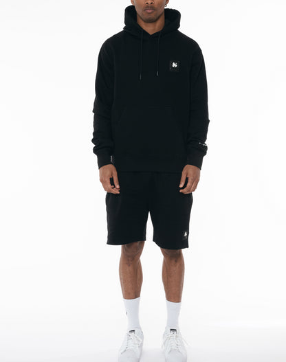 Combo Patch Hood Black