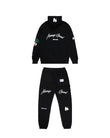 Money Lux Hood Tracksuit Black