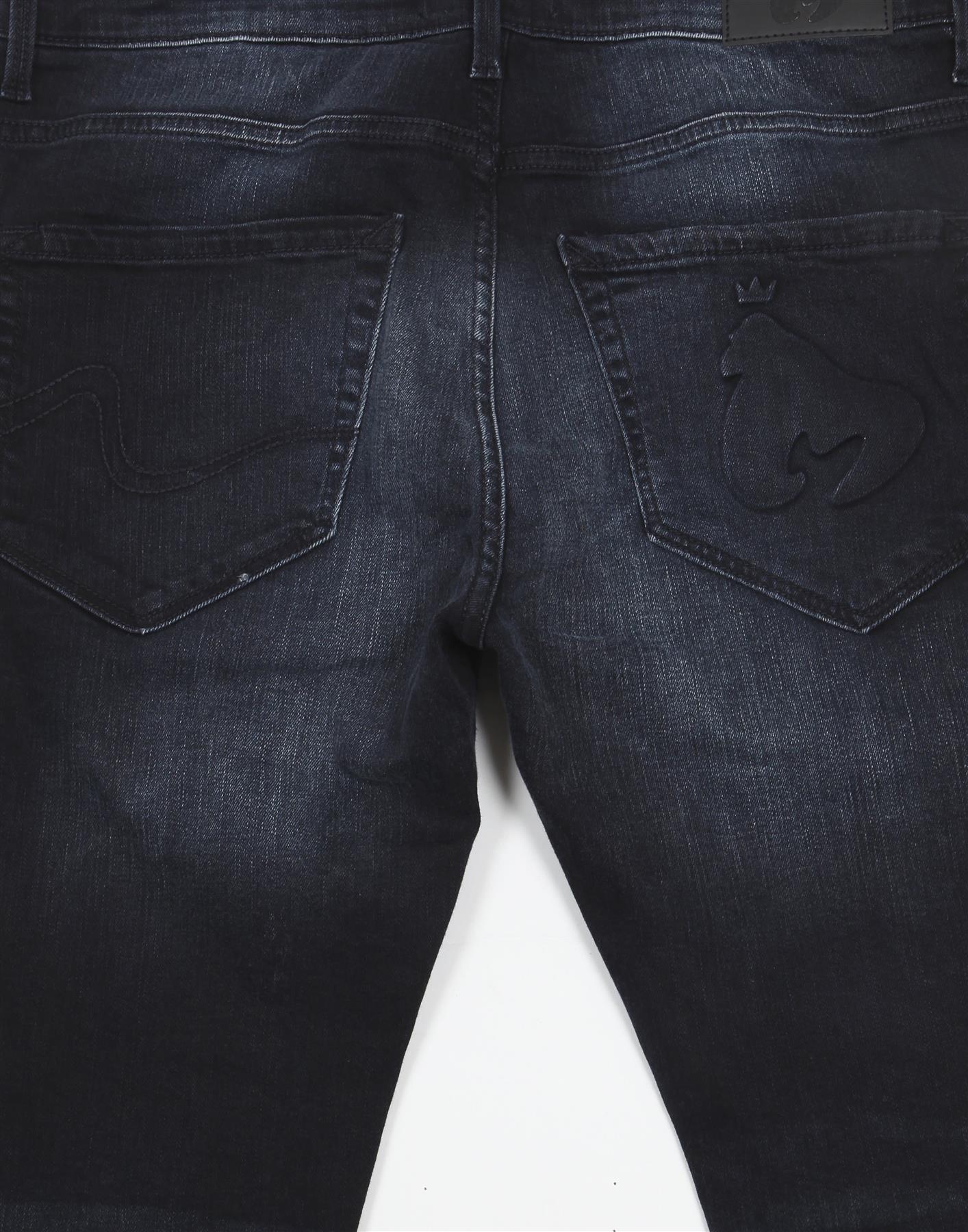 Ape Embossed Jeans  Blue Black