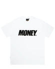 Velour Applique Tee White