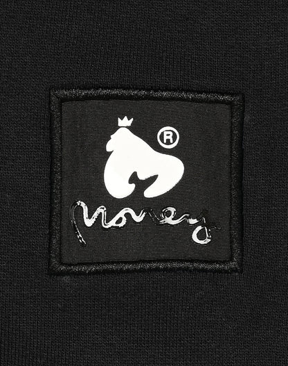 Combo Patch Hood Black