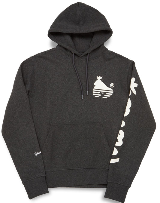 Sig Line Fleece Hood Charcoal