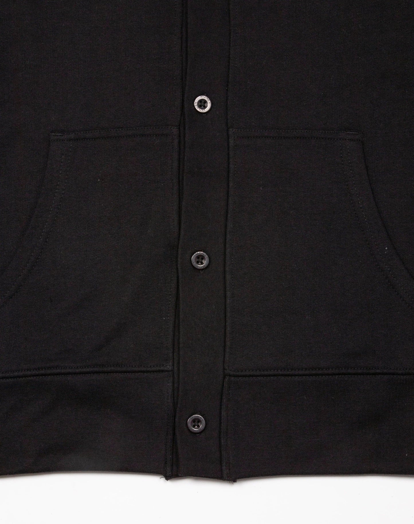 Combo Patch Button Sweat Black