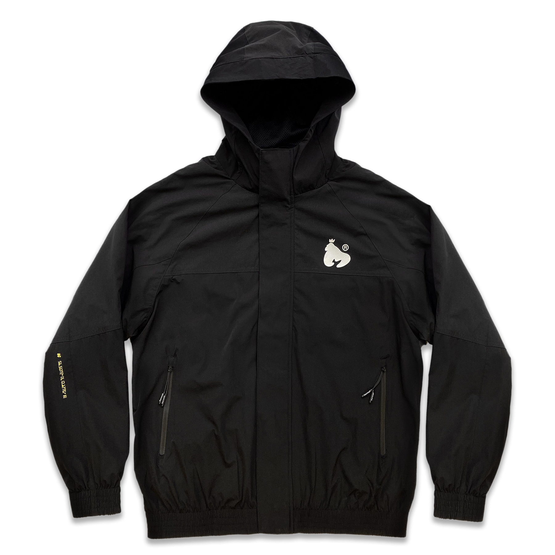 Shell Trek Jacket Black Black