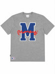 Big M Tee Grey Melange