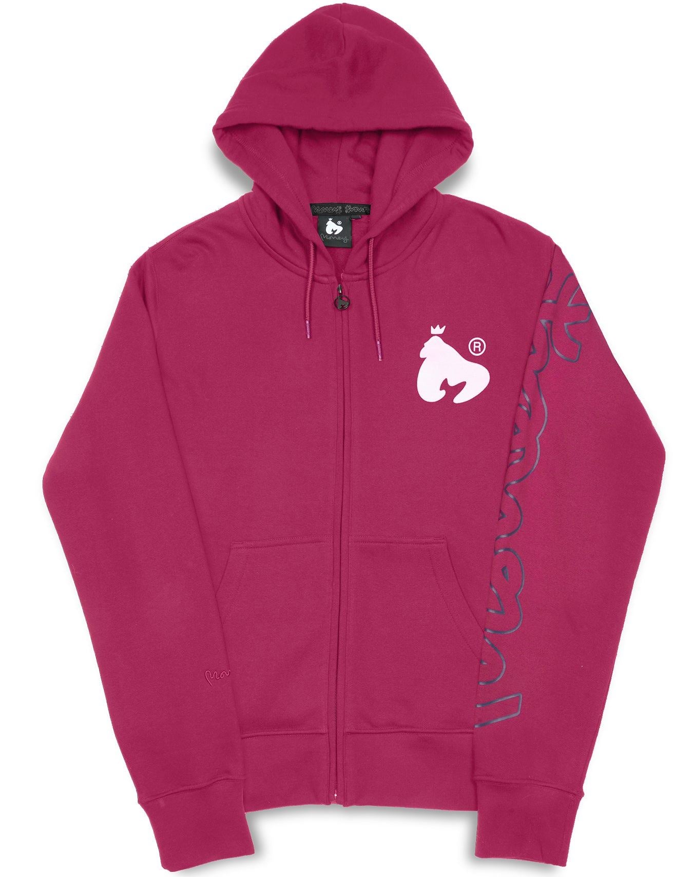 Sig Line Zip Hood Berry