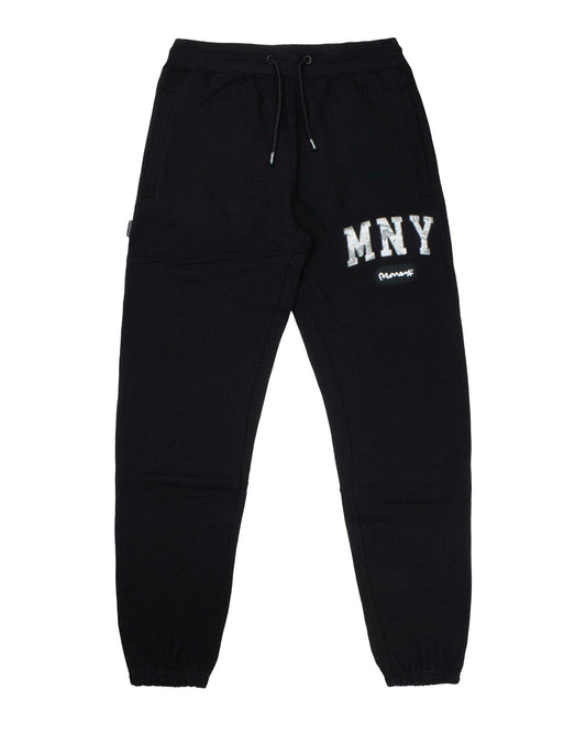 Money Camo Fill Pant Black