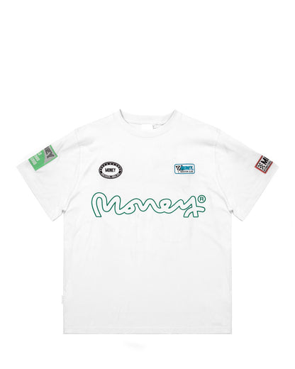 Money Patch Tee White