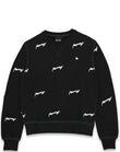 Sig Embroidered Crew Sweat Black