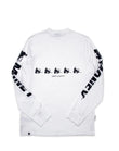 Speed Money Long Sleeved Tee White