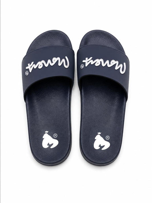 Chop Sig Sliders Navy