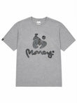 Zebra Ape Sig Tee Grey Melange