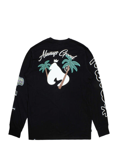 Money Lux Long Sleeve Tee Black