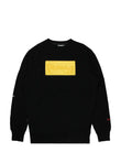 Gold Plate Crew Sweat Black