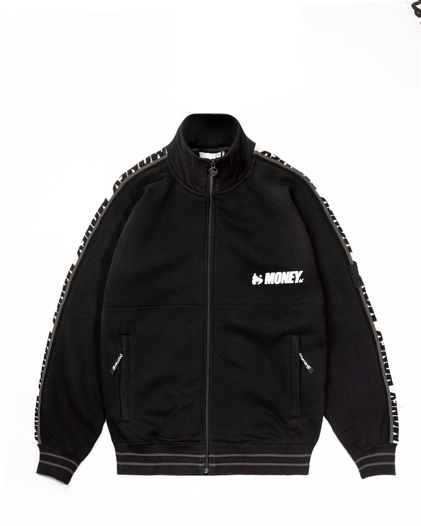 Block Tape Tracktop Black