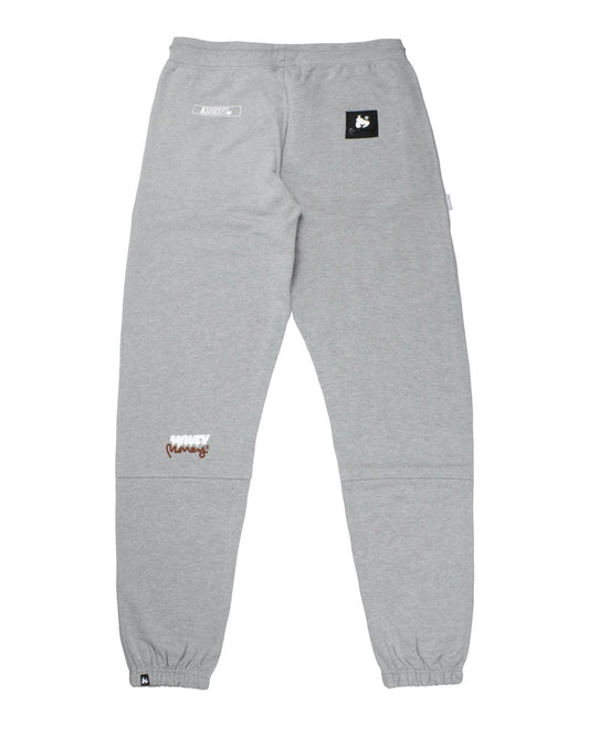 Two Money Pant Grey Melange