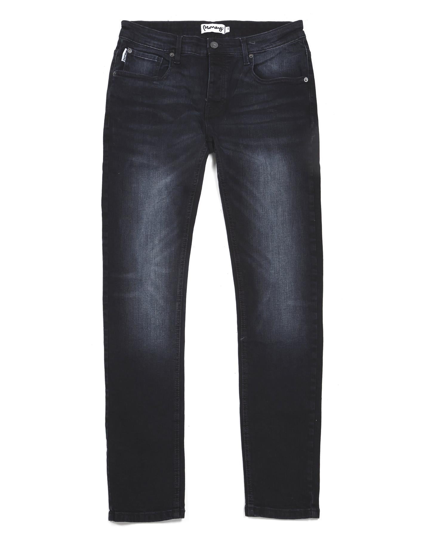 Ape Embossed Jeans Blue