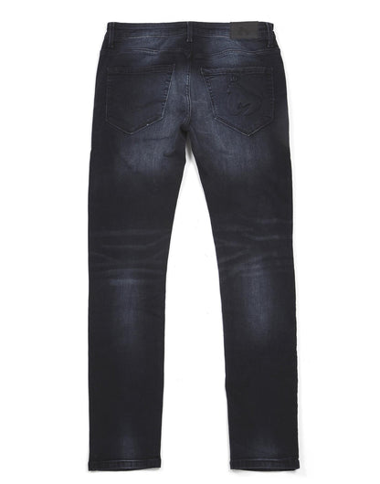 Ape Embossed Jeans  Blue Black