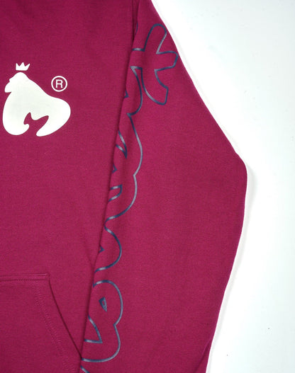 Sig Line Zip Hood Berry