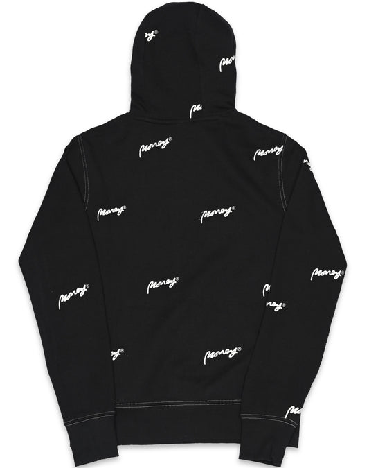 Sig Embroidered Hood Black