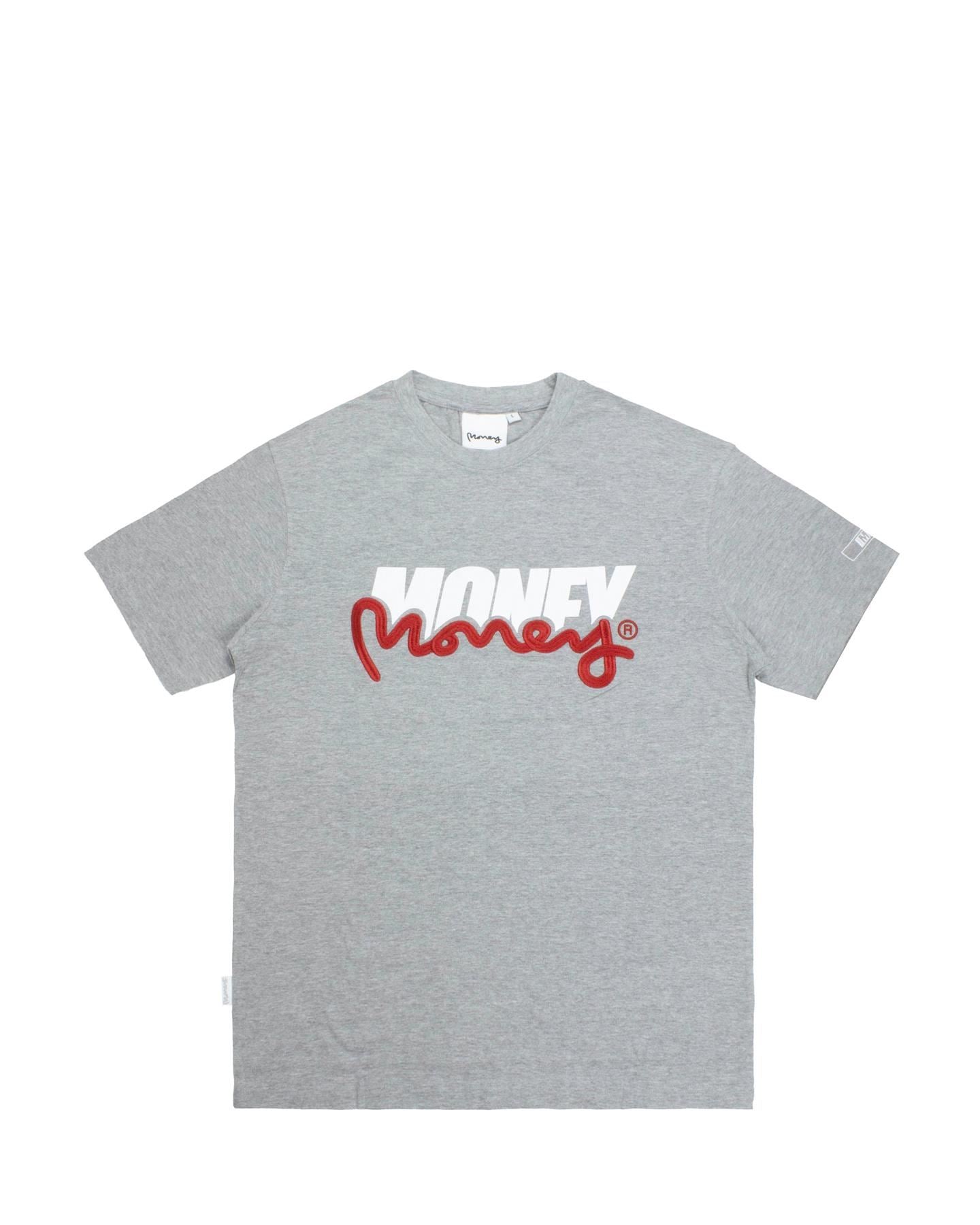 Two Money Tee Grey Melange