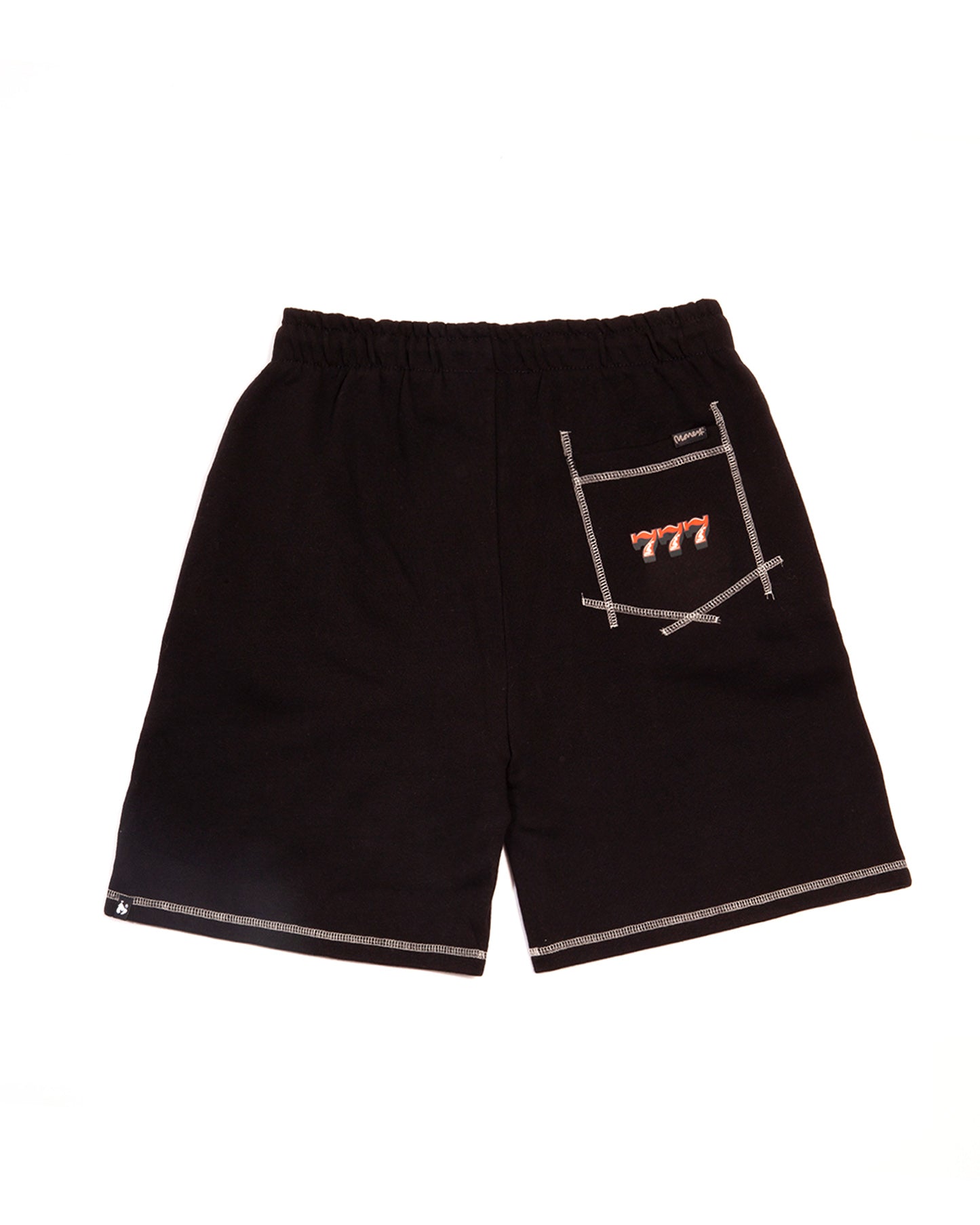 COLLEGE DROP SIG TEE & SHORT TWIN SET - BLACK