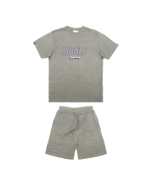 Compound Twin Set Grey Melange