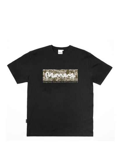 Digi Camo Tee Black