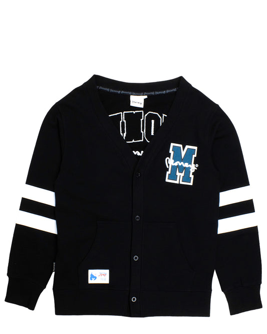 Big M Stripe Button Down Crew
