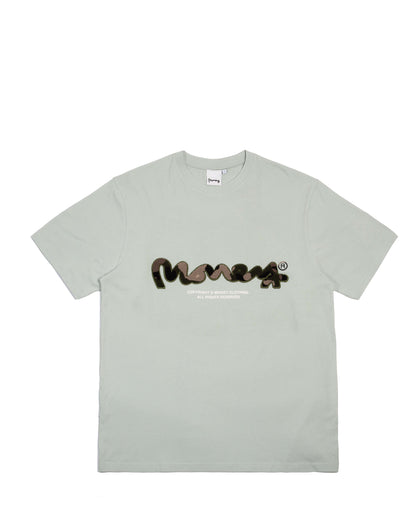 CHOP SIG APE CAMO TEE - BABY BLUE