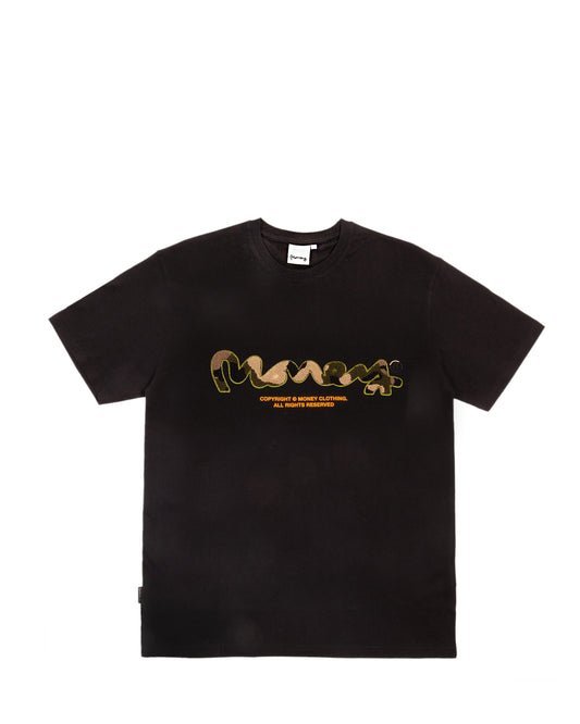 CHOP SIG APE CAMO TEE - BLACK