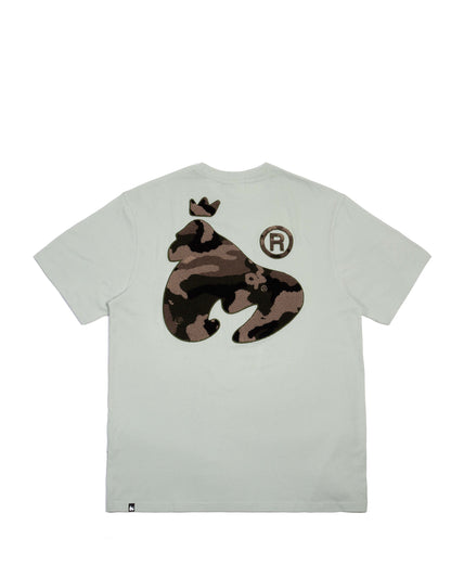 CHOP SIG APE CAMO TEE - BABY BLUE