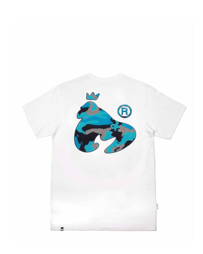 CHOP SIG APE CAMO TEE - WHITE