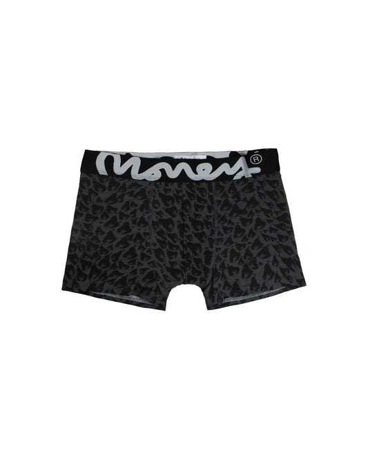 Black Cheetah Chop Boxers 3pk Black