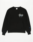 Interflow Crew Sweat Black