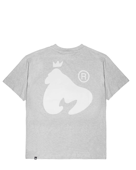 Money Sig Ape Tee Ice Grey Melange