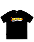 Double Puff Tee Black