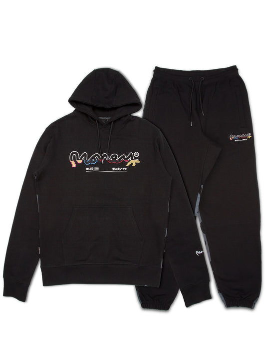 Money Back Up Hood Tracksuit Black