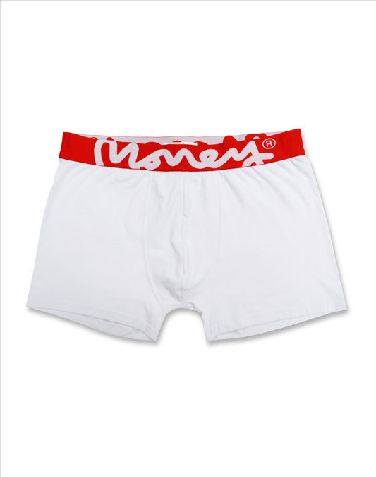 Red Chop Trunks 3pk White/White/White