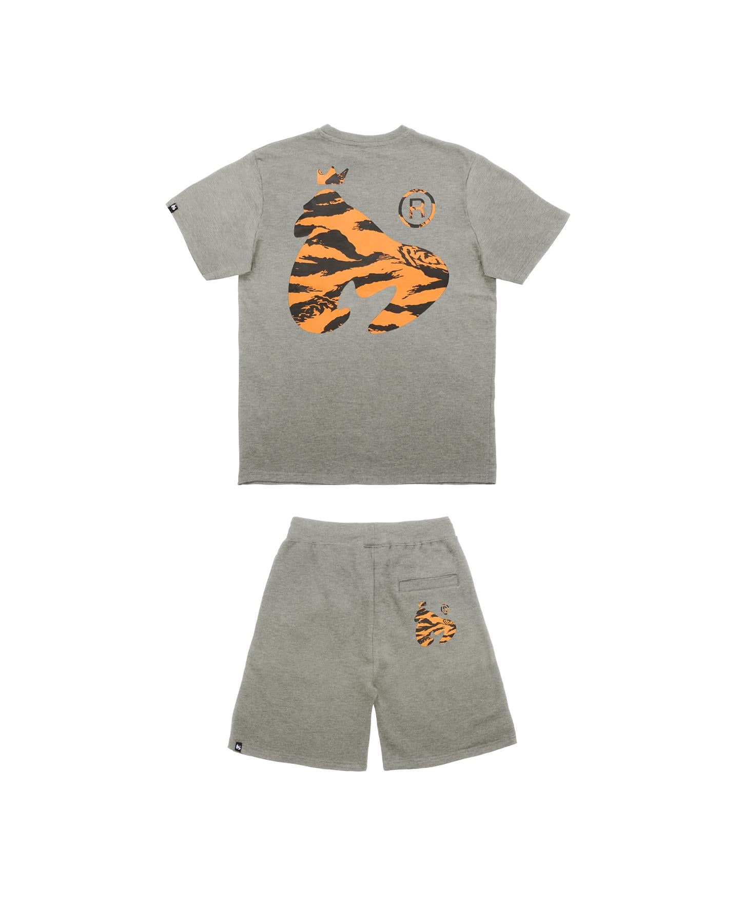 LA Camo Twin Set Grey Melange