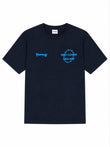 Money Junior Stars and Apes Tee Navy
