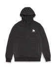 Money Metro Tricot Zip Hood Black